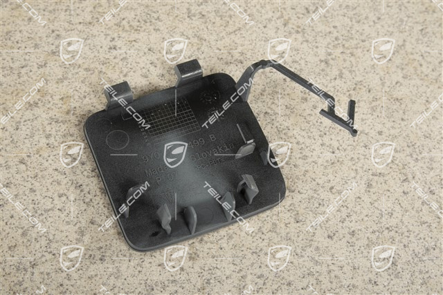 Rear bumper towing lug / hook cover, Sport Design, L