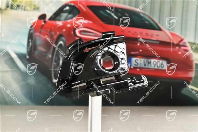 Cover / Retainer, ultrasound sensor (PDC), Glossy Black, L