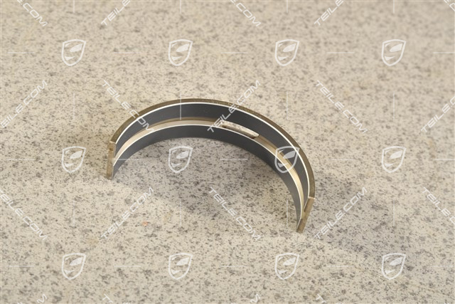 Crankshaft, Main bearing shell, upper, ID Red, 3,0L Diesel