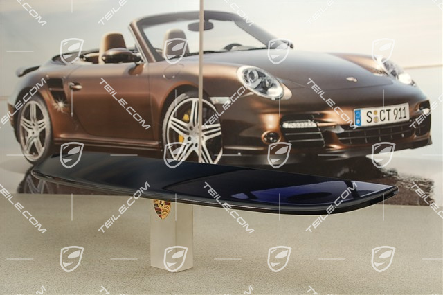 Panamera / Panamera S rear spoiler, upper part, black Panamera / Panamera S rear spoiler, upper part, black