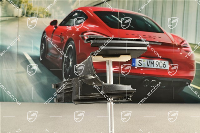 Turbo, Air guide / duct, black matte, R