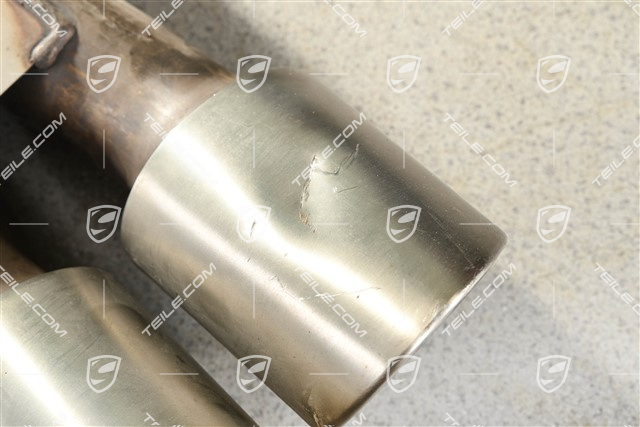 Cayman S tailpipe (damaged)