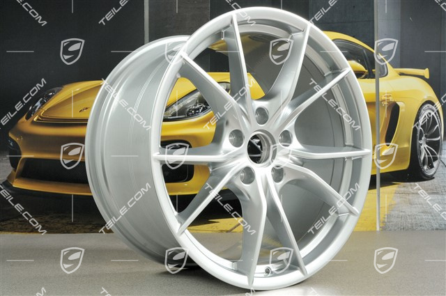 20" Felge Carrera S (IV), 11J x 20 ET56, für den 991.2 C4/C4S / Winterbetrieb, Brilliantchromlack