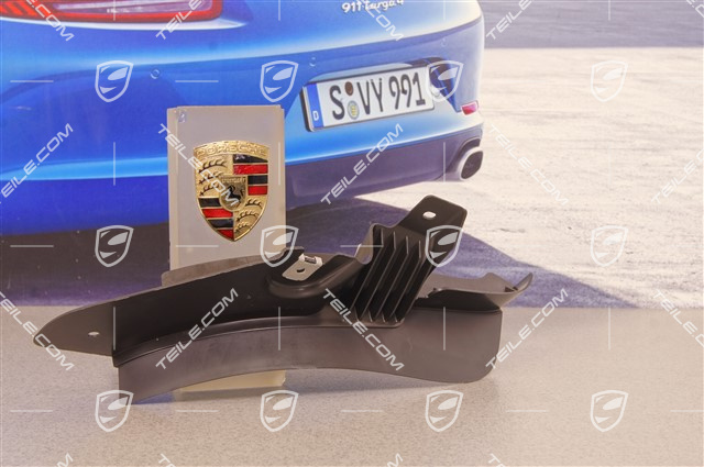 Osłona / chlapacz, czarna, L