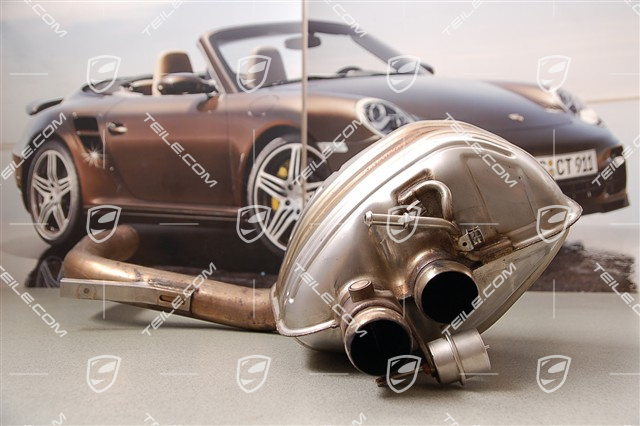 Tłumik końcowy, sportowy układ wydechowy, Panamera S 294/316KW, R