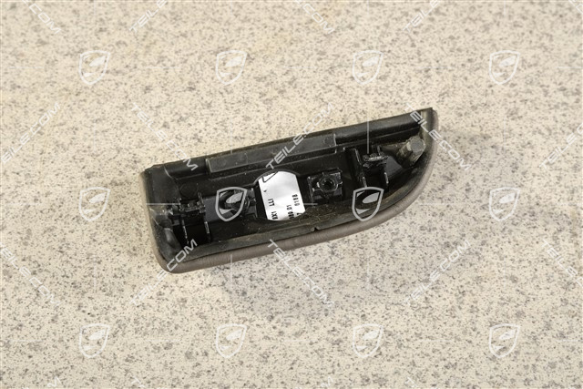 Dashboard trim moulding, LHD, inner, Leather, Agate Grey