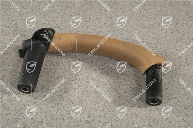 Zuziehgriff, Leder, Sandbeige, Vorne = Hinten, L