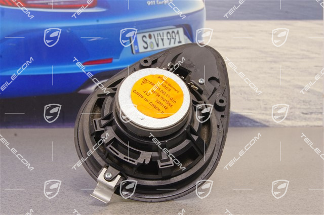 Cabrio, Głośnik, niebieski, tylny, L