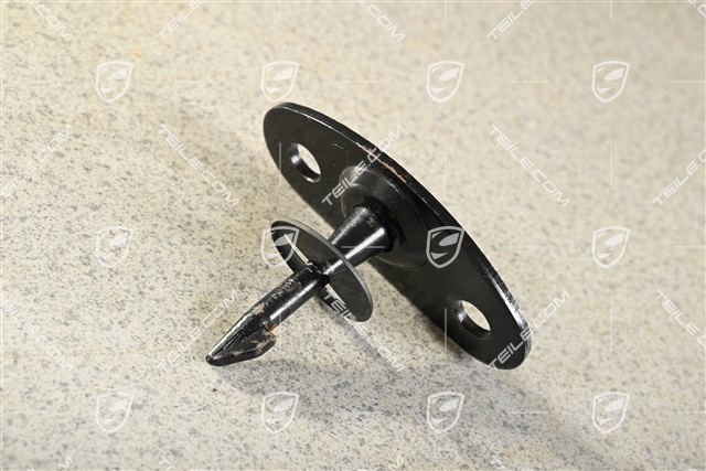 Bracket for rear seat cushion pad, R