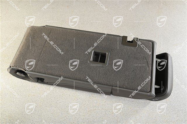 Rear Armrest, leder, agate grey,KPL (damaged leder)