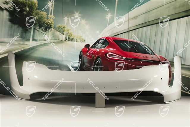 Zderzak przedni, ultradźwiękowe czujniki parkowania z boczną ochroną