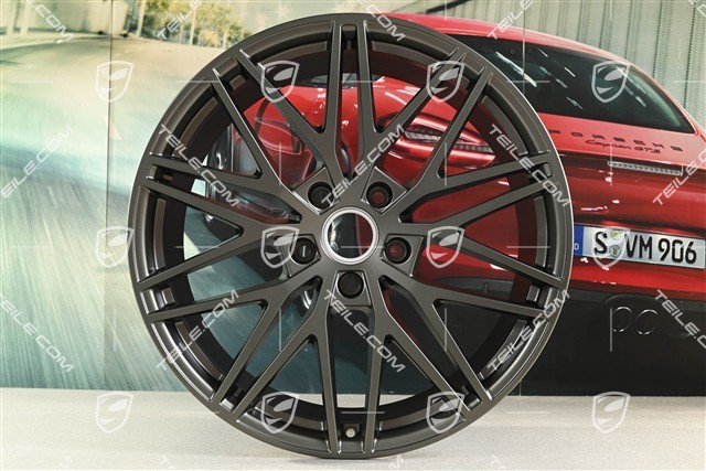 21" Felgensatz Cayenne RS Spyder Design, 11J x 21 ET58 + 9,5J x 21 ET46, Turbonit