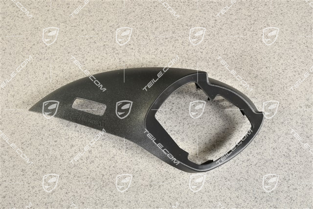 Osłona dolna lusterka,  elektrycznie składane, czarna, R