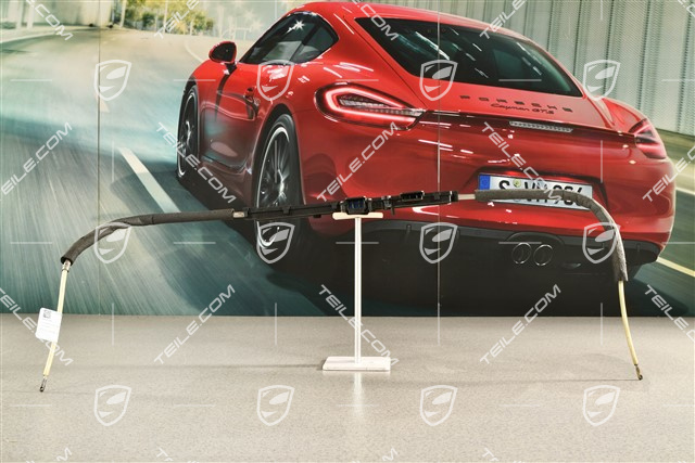 Antrieb für Haube, hinten (Motordeckel), nicht komplett