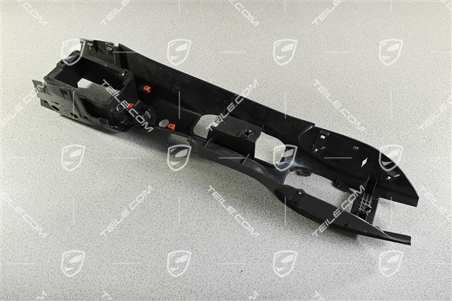 Centre console, black-grey