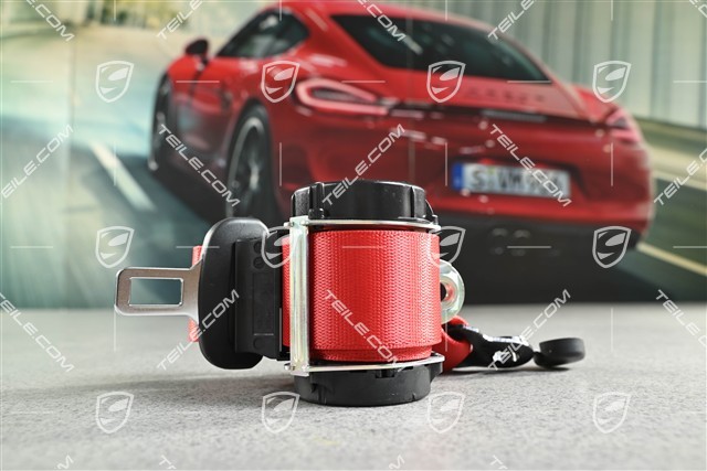 Cabrio / Targa, Sicherheitsgurt, Hinten, Indischrot, R
