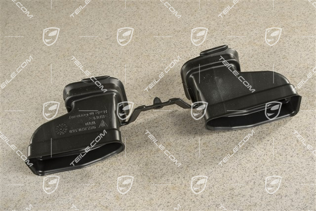 Heizung - Luftfuehrung für Mitteldüse