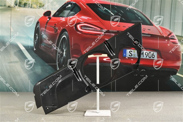 Speaker retaining frame, passengers door, R