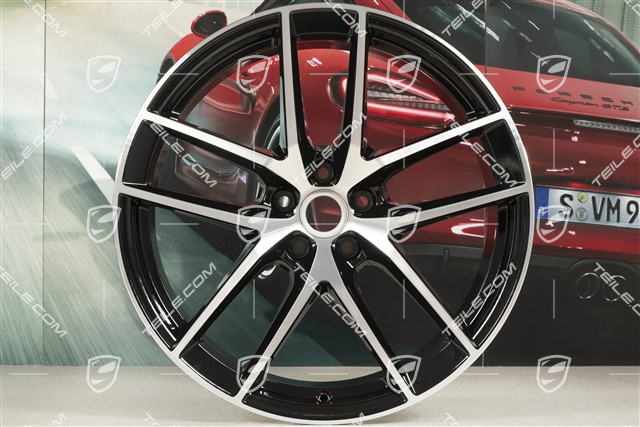 20-inch wheel rim "Macan S" 9J x 20 ET26, in black