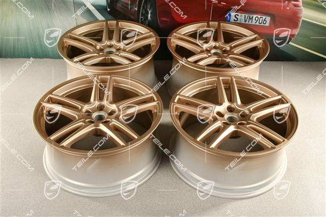 20" Felgensatz "Macan Turbo", 9J x 20 ET26 + 10J x 20 ET19, CMS, neodyme