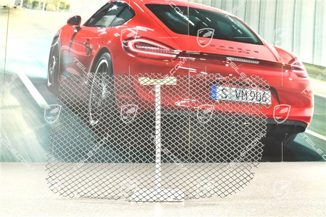 Ventilation grille, lateral, R