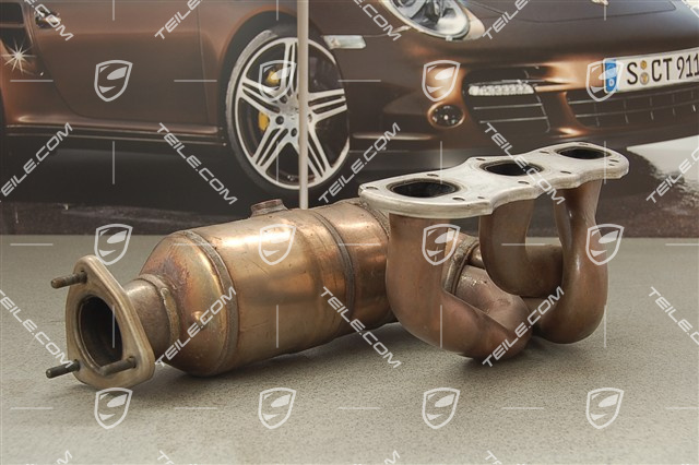Exhaust manifold with catalytic converter, cyl. 1-3, Facelift Exhaust manifold with catalytic converter, cyl. 1-3, Facelift
