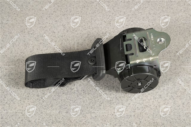Sicherheitsgurt, hinten, schwarz, Cabrio/Targa, L