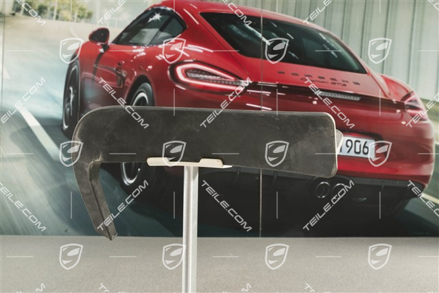 Gummilippe der Schwellerblende, hinten, schwarz, R