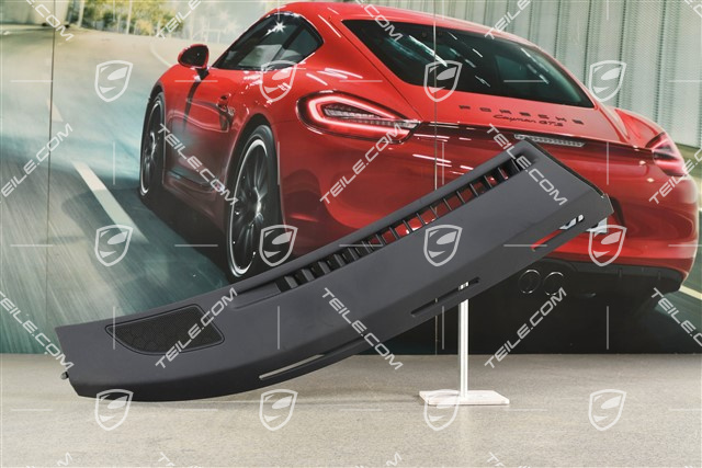 Blenda / osłona nawiewów konsoli / deski rozdzielczej,  niebieska, R