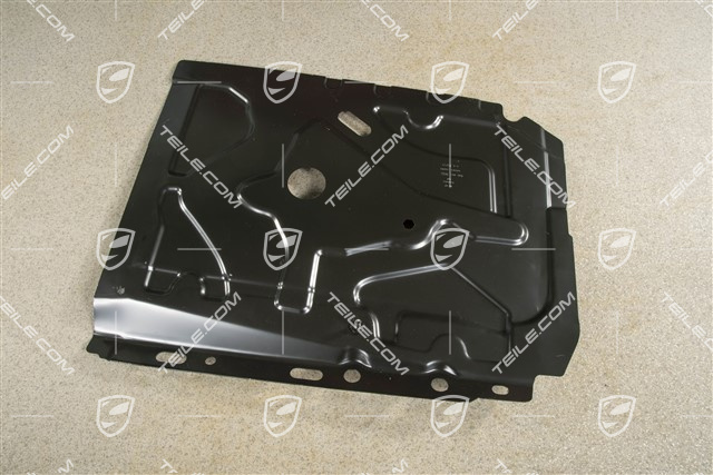 Bodenblech, Batteriekasten