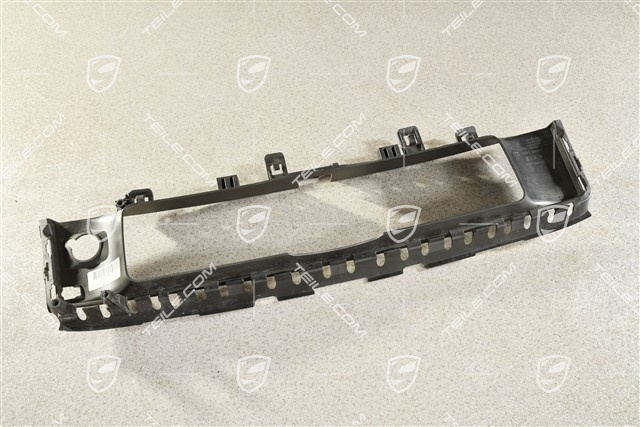 Turbo, Blenda zderzaka przedniego / kratka z ACC z InnoDrive, Nightvision, Real Top View, Czarny mat