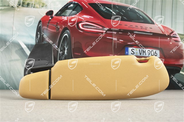 Sonnenblende, Cabrio, Kunstleder, Savannabeige, R