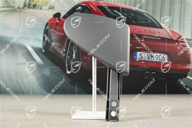 Blenda / zaślepka boczna fotela przedniego, Granite grey, L