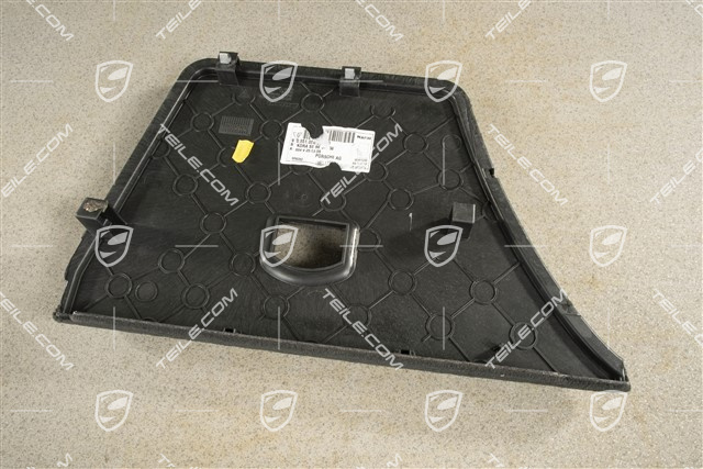 Płyta dolna bagażnika, Czarna, R