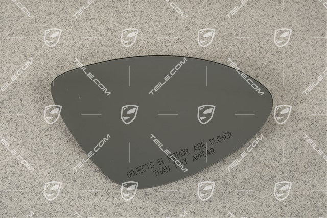 Szkło lusterka, wypukłe, oddzielnie pogrzewane, USA, R