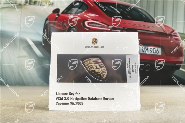 Licence key for PCM 3.0 / 3.1 Navigation database Europe