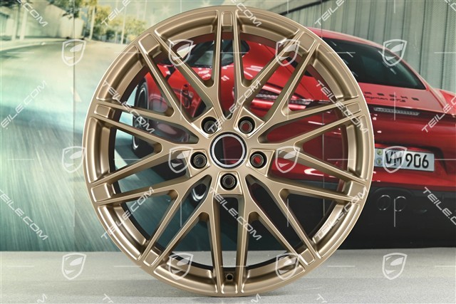 22-inch Macan RS Spyder Design wheel rim, 9J x 22 ET29, neodyme