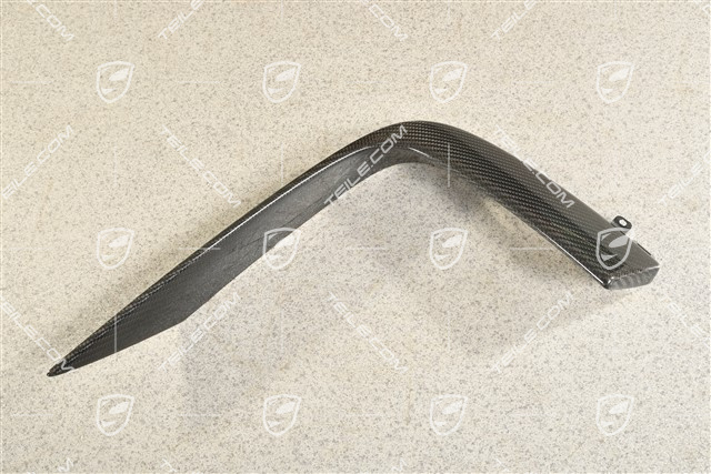 Cover trim, front bumper air inlet, Sport Design Carbon, R