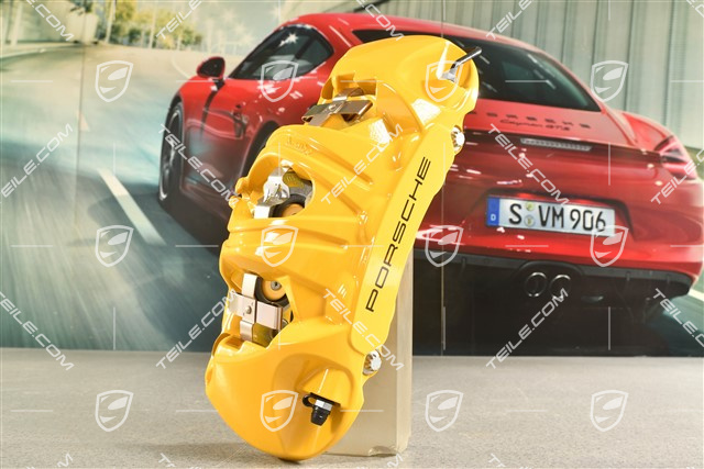 718 Spyder / Spyder RS, Zacisk przedni PCCB / hamulce ceramiczne, żółty, L