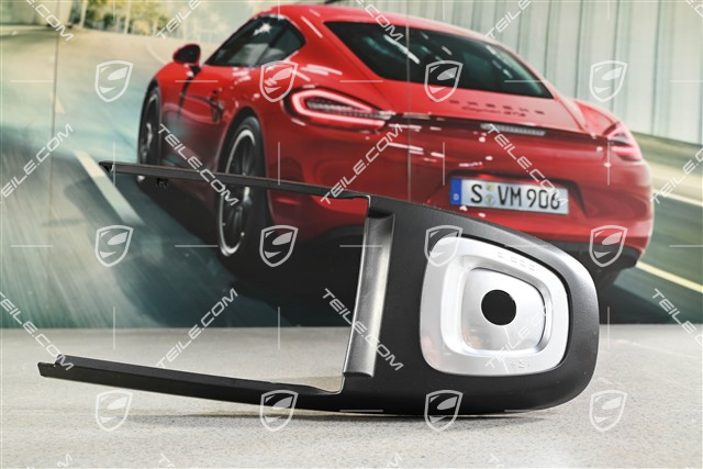 Abdeckung, Schaltkulisse / tunnelmitte, PDK Getriebe, Schwarz