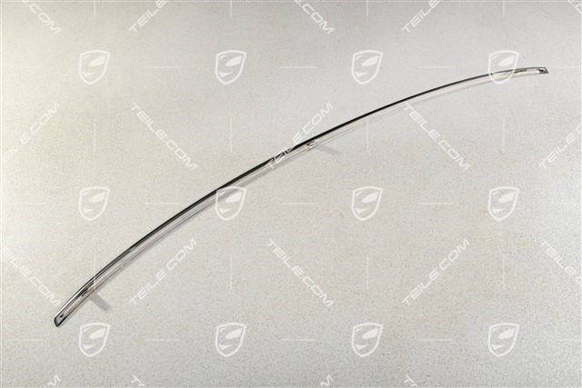 Rear spoiler lip, Tear-off edge for rear spoiler, Coupe, Black glossy