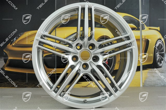 19" Felga Macan Design, 9J x 19 ET21, brylantowy srebrny
