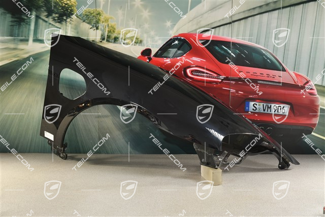 Błotnik przedni, dekielek ładowania otwierany elektrycznie, R