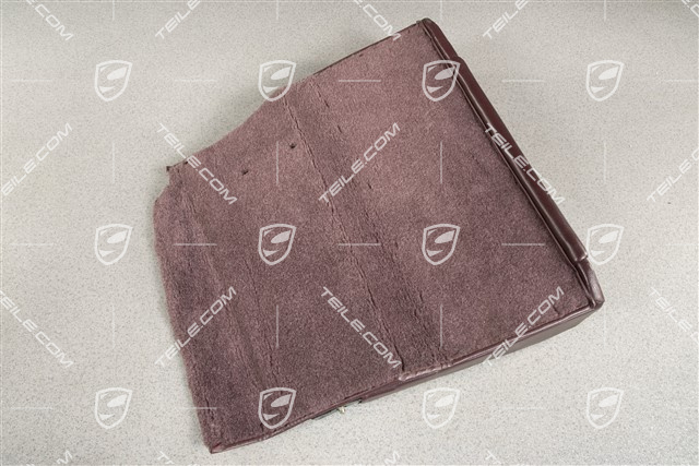 Oparcie tylne, Coupe, Skóropodobne, Wine red, L