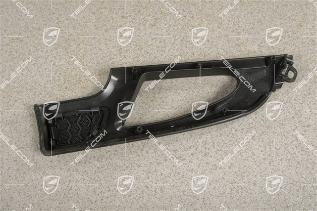 Einsatz, Griffschale, Hinten, Schwarz, R