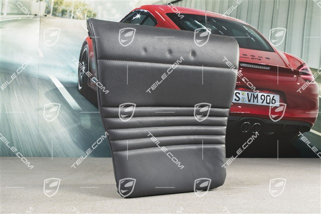 Back seat lower / cushion, Cabrio, leatherette, Metropole blue, L