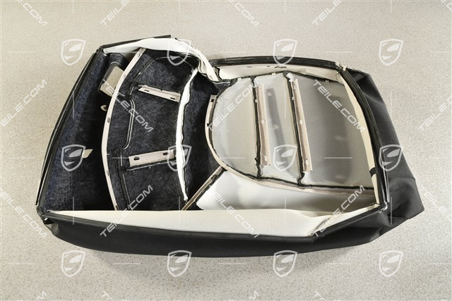 Back seat, Backrest cover, Leather, R