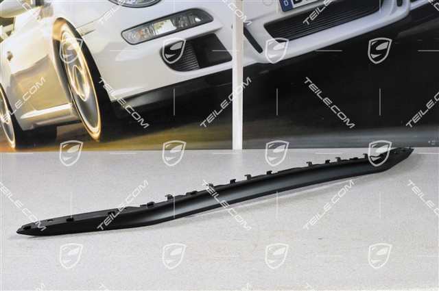 Spoiler lip, black mat Spoiler lip, black mat