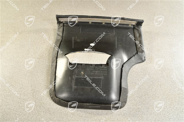 Notsitzkissen, Coupe/Targa, Kunstleder, Schwarz, L