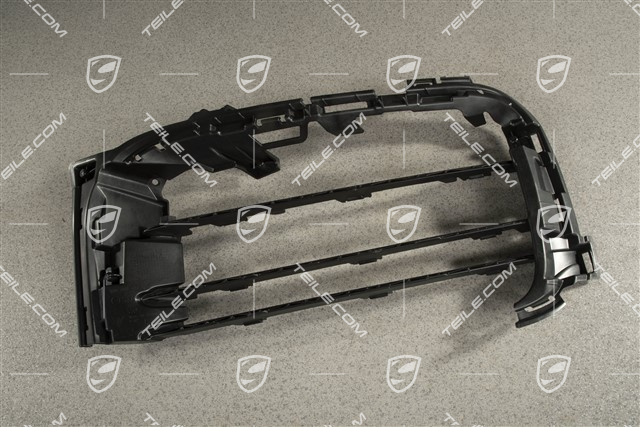 Front bumper, side ventilation grille, Black matte, Sport Design Package, L